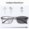 Cleemy Photochromic Nearsighted Glasses with Blue-Light Filter, Single-Vision, UV Protection (Black, -1.00 Diopter) view 4