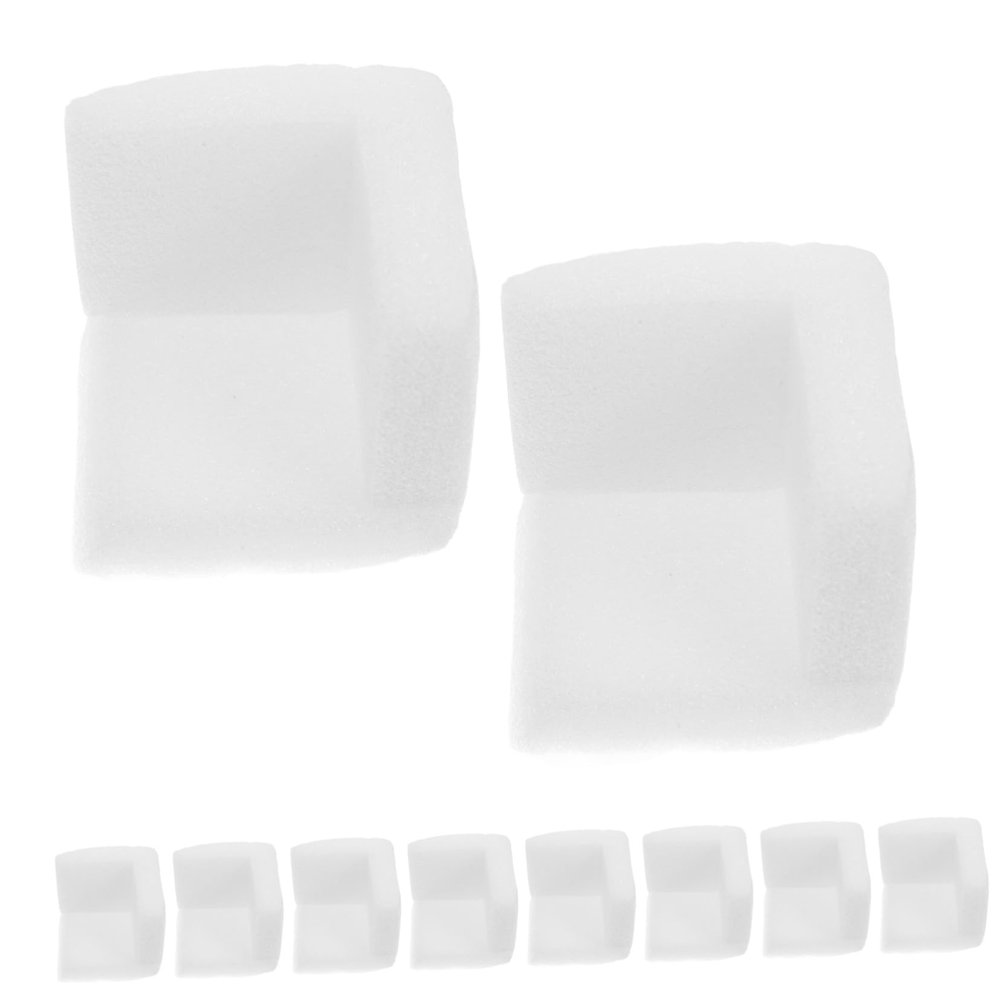 Gatuida Corner Protectors for Shipping and Moving, 10-Pack, EPE Foam, White
