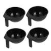 Beaupretty 4-Piece Plastic Hair Dye Mixing Bowls, Reusable and Easy to Clean view 1