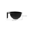 Beaupretty 4-Piece Plastic Hair Dye Mixing Bowls, Reusable and Easy to Clean view 2