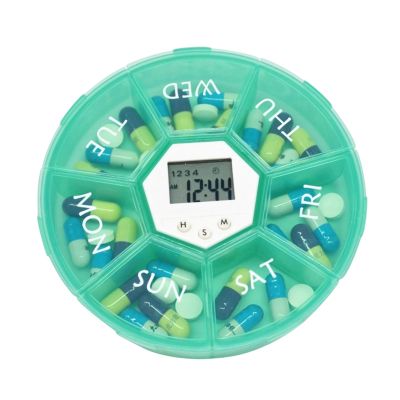Round Daily Pill Organizer