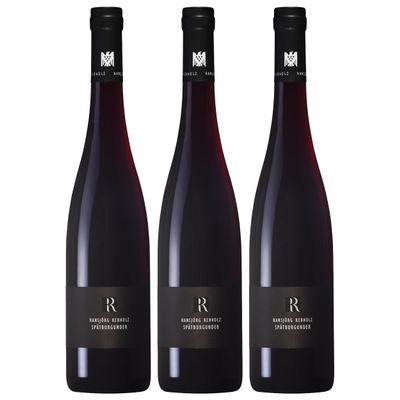 Ökonomierat Rebholz Spätburgunder R Dry Organic Red Wine, Germany, with FeinWert E-Book (3 x 0.75 L)