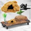 Reptile Cave Aquarium Hideout view 3