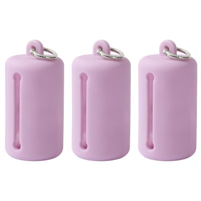 Dog Waste Bag Dispenser, Solid Color, 3 Pack