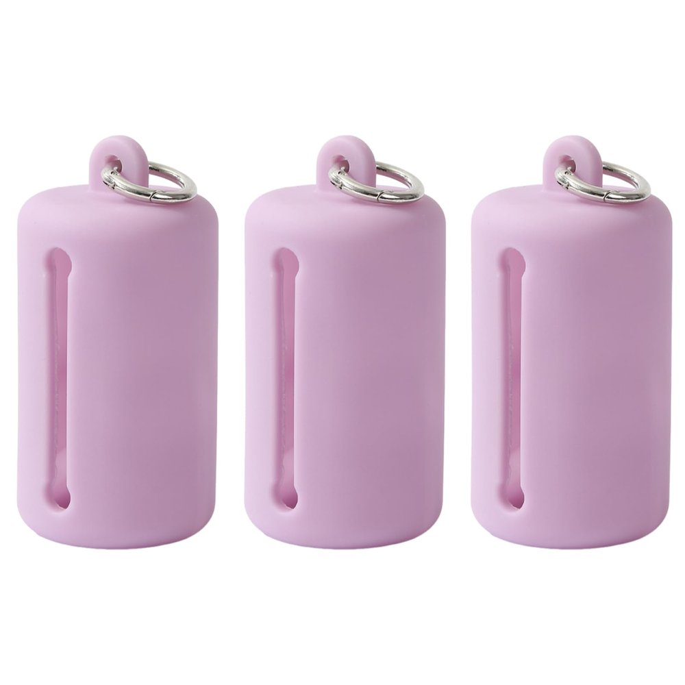 Dog Waste Bag Dispenser, Solid Color, 3 Pack