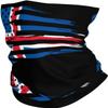 Comfortable Face Covering, American and Icelandic Flags, Stylish Headscarf Balaclava for Hiking, Men and Women, 26 x 30 cm view 1