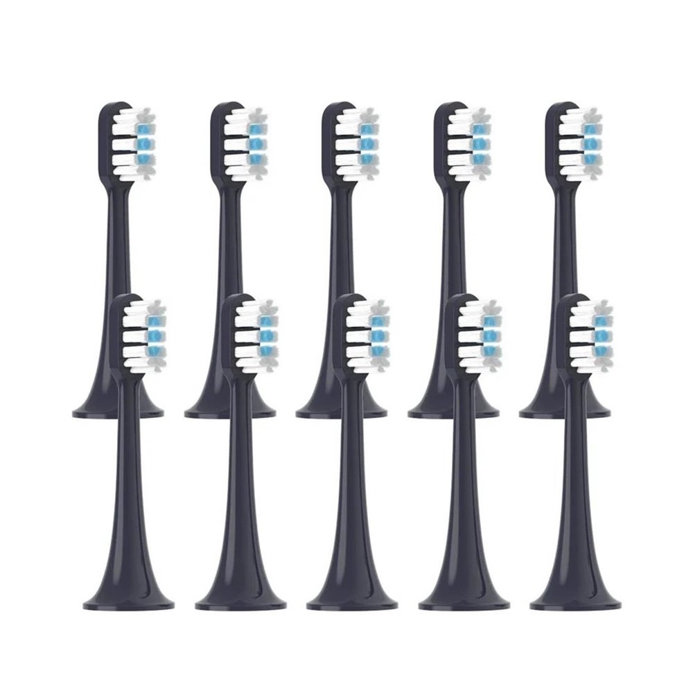 10 Replacement Heads Compatible with Xiaomi Mijia T302