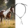 Western Reins for Western Bridles with Handwoven Tassels view 3