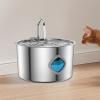 Stainless Steel Cat Water Fountain, Automatic Pet Water Dispenser, Quiet and Durable, 8.27 x 7.87 in view 4