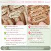 Elailite Clip-In Human Hair Extensions, Silk Lace Wefts, 6 Pieces, 31 g, 25 cm, #6P613 Light Brown/Light Blonde view 3
