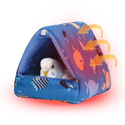 Parrot Bed - Warm Soft Hut, Plush Sleeping Bag for Birds