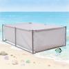 Temporary Fish Holding Tank with Drain Valve, 1 x 1 m, for Turtle Breeding view 1