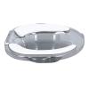 Sitz Bath Toilet Seat for Hemorrhoid and Perineal Relief, 2,500 mL, Soft TPR Cushion, Light Gray view 4