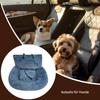 Dog Car Seat | Large Cat Travel Cushion, Washable Bed for Small & Medium Puppies and Kittens view 2