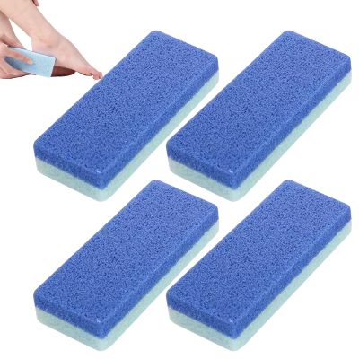 Foot Pumice Stone for Pedicure, 4-Piece Set, Foot Exfoliating Stone, Callus Remover