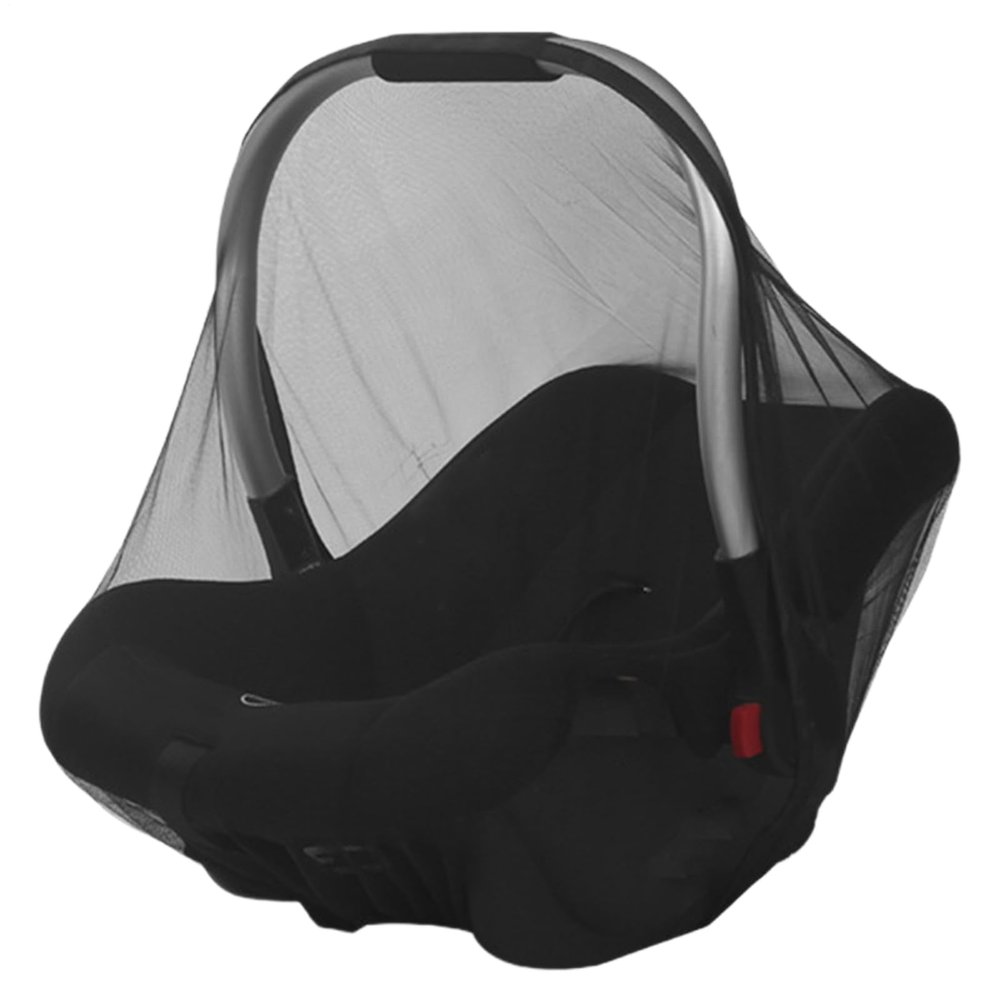 Fine-Mesh Elastic Insect Net for Baby Strollers