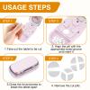 OPLCFO 2-Piece 3-in-1 Portable Pill Cutter view 2