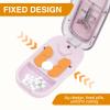 OPLCFO 2-Piece 3-in-1 Portable Pill Cutter view 4