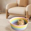 Fzaqwen Handwoven Cat Bed Basket and Portable Scratching Post view 4