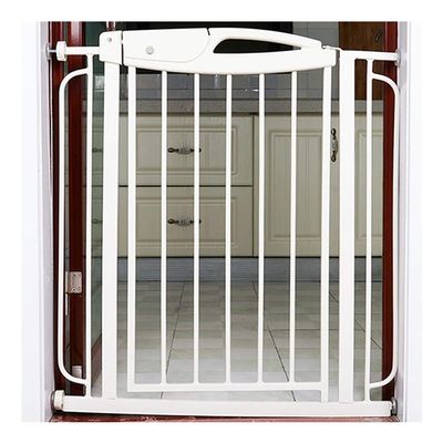 Pet Safety Gate, Stair and Fireplace Guard, No-Drill, Self-Closing, 110–117 cm