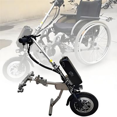 PioMue 500 W Wheelchair Power Attachment, Electric Handbike, Shock Absorbers, Horn, 3-Speed Settings, Type A