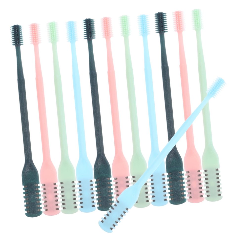 SOPOTUTU 12-Piece Manual Double-Sided Nose Hair Trimmers