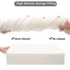 Upholstered Bed Bridge Headboard and Mattress Gap Filler, 120 x 12 x 12 cm view 4
