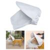 FewNvWa Dog Field Protection Mesh Muzzle, Protective Hood and Face Cover, Durable Polyester, White, M view 2