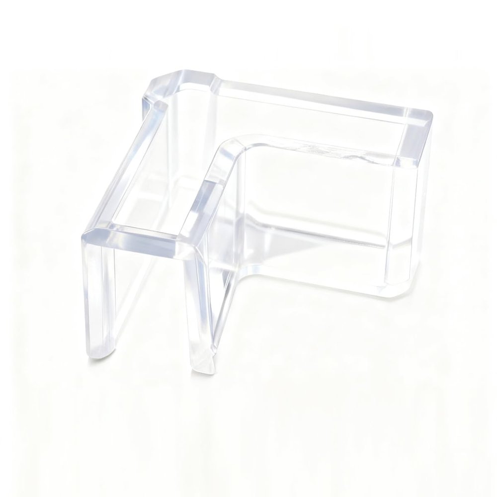 Ausi 8-Piece Clear PVC Corner Protectors for Aquariums