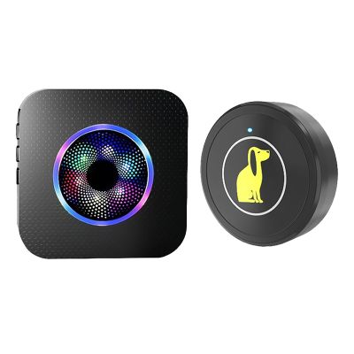 Generic Dog Doorbell, 2-Piece, 55 Sounds, Waterproof Button Accessory
