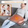 XXXL Heating Pad for Back Pain Relief, 17" x 33" (43 x 84 cm), Gray view 2