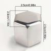 Reusable Stainless Steel Ice Cubes view 3