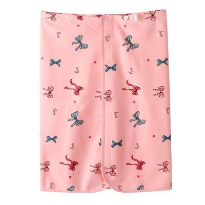 Adjustable Incontinence Garment, Skirt-Style Bed Pads, 3-Pack, Assorted Colors, Multiple Sizes (Pink-paste, XL)