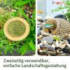 Nsawtasche Aquarium Cave Tunnel 2-Piece Set, Transparent Floating Decor for Betta Fish and Small Aquatic Animals view 3