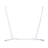 Men's Hollow Adjustable Lingerie Straps, White, One Size view 3