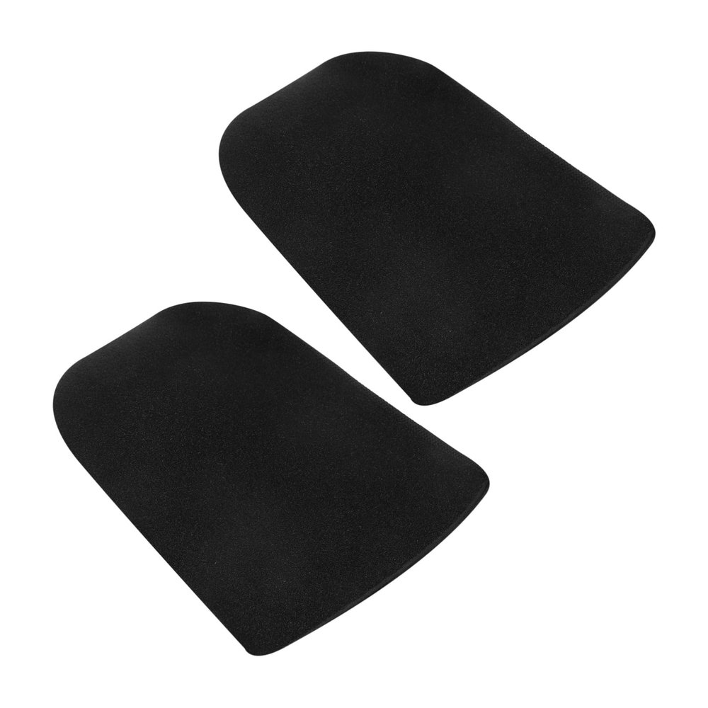 PENIKOKO Wheelchair Footrest Covers, Non-Slip Footrest Padding, 2-Piece Neoprene, Soft and Supportive, Black