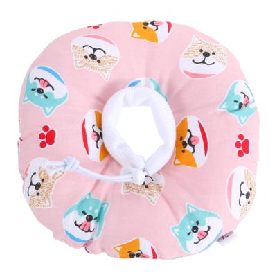 BAZEITFLOW Adjustable Cotton Cat Post-Surgery Cone for Small Animals