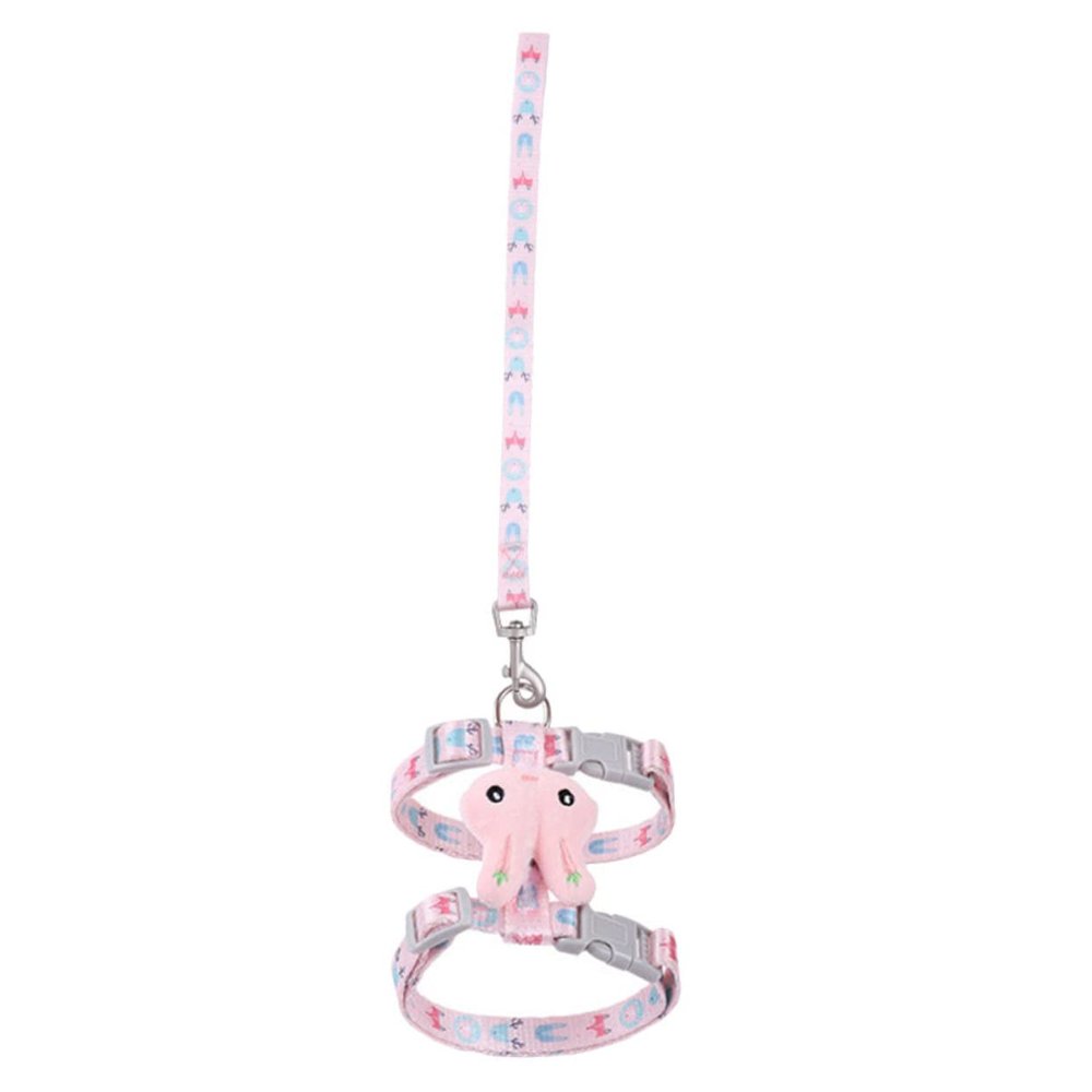 Toddmomy Adjustable Cat Harness with Leash for Small Pets