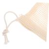 Drawstring Soap Bags, 5-Pack, Cotton and Linen, Beige view 3