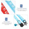 Supvox 5-Piece Nylon Cat Collar Set with Rounded Edges and Colorful Prints for Kittens view 4