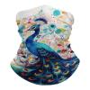 Comfortable Headscarf Tube Scarf, Peacock Premium Balaclava for Men view 1
