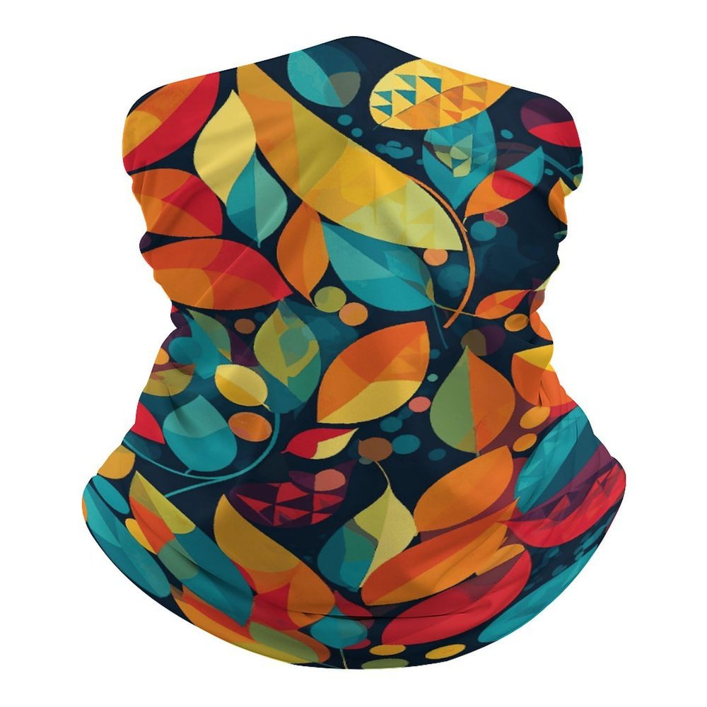 Colorful Unisex Sports Neck Gaiter and Headband for Adults
