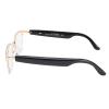 Jectse Smart Sunglasses, 5.4 Audio Glasses, Crystal-Clear Calls, AI Voice Control for Men and Women, Hands-Free Calling, Music Playback (Gold) view 4