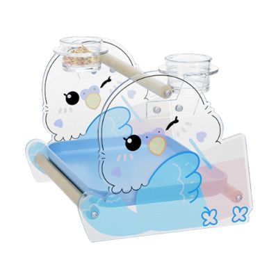 Acrylic Bird Play Stand for Taming and Behavior Training