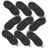 WATIIFUFU Disposable Polyester Sleep Masks, 16-Pack, Black view 1