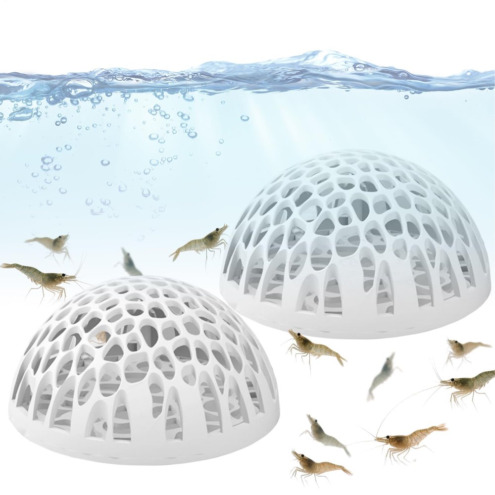Bvizyelck Shrimp Hides for Aquariums, Safe and Natural