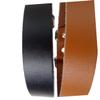 DECOMELODY Adjustable Leather Dog Collar for Small and Medium Dogs - Black view 3