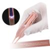Supvox Stainless Steel Nose and Ear Cleaning Tweezers for Babies and Toddlers, Pink view 4