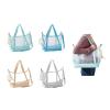Nylon Mesh Pet Carrier with Ventilated Design for Cats, Travel and Outdoor Use view 2
