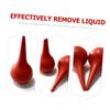 HONITANO 6-Piece Red Rubber Earwax Remover Set for Babies view 2